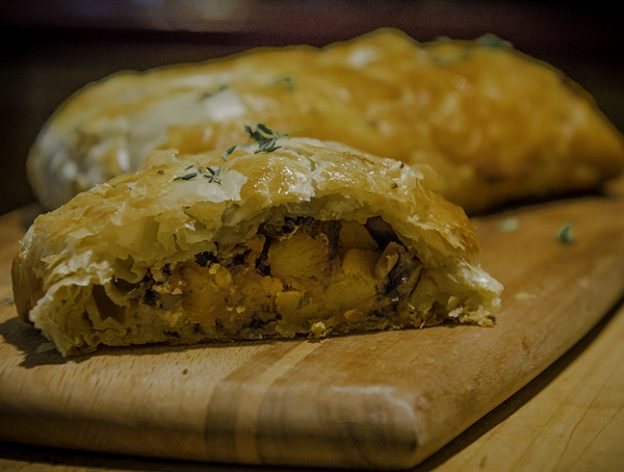 Butternut Squash And Mushroom Wellington Blue Cayenne 0664