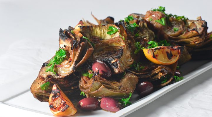Artichokes: Grilled and Smothered and Delicious
