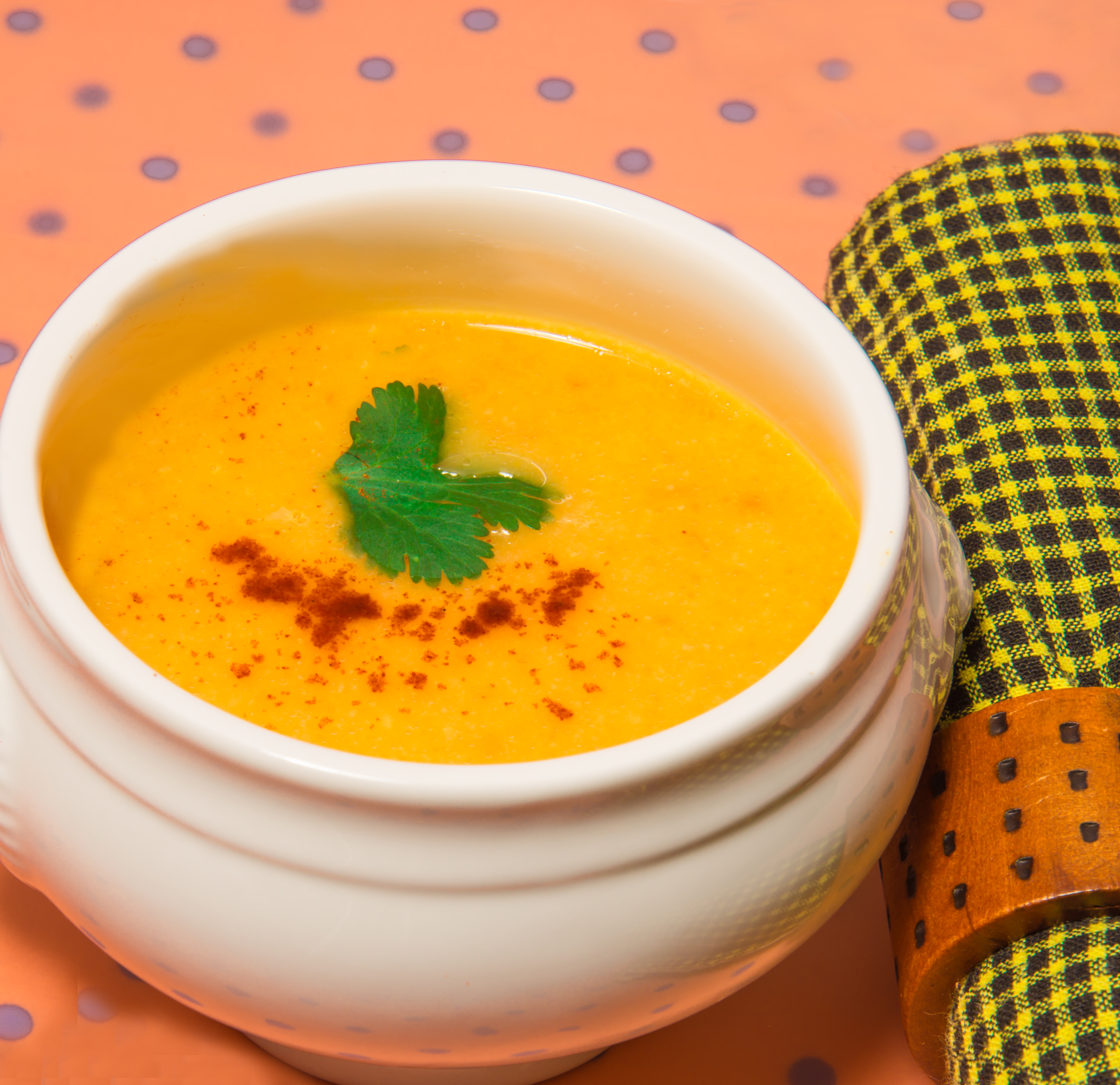 Lemony Carrot and Cauliflower Soup