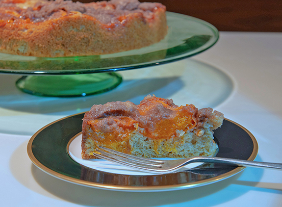 Apricot Crumble Cake