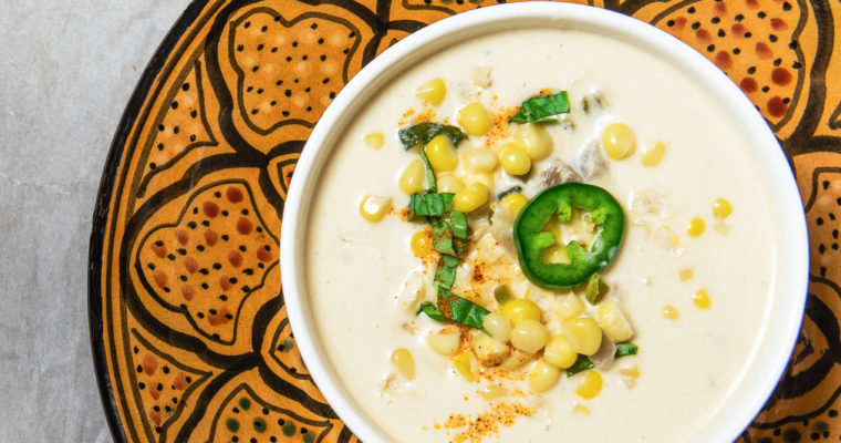 Sweet Corn Chowder (All Sultried Up) and a Hunky Breton Fisherman