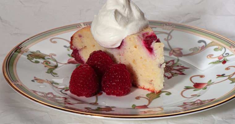 It’s A Beauty: Ricotta Cake With Raspberries