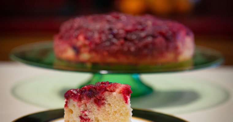One More Thing: Cranberry Upside-Down Cake