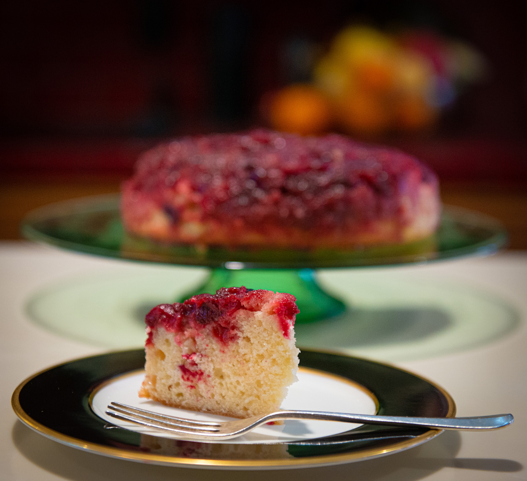 One More Thing: Cranberry Upside-Down Cake