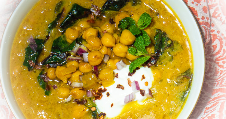 A Signature Dish: Spiced Chickpea Stew With Coconut and Turmeric
