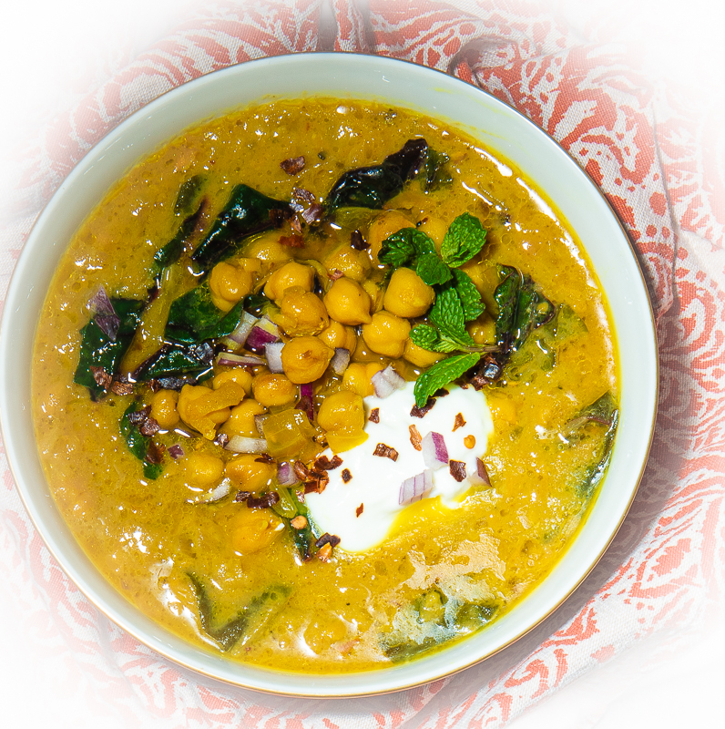 A Signature Dish: Spiced Chickpea Stew With Coconut and Turmeric