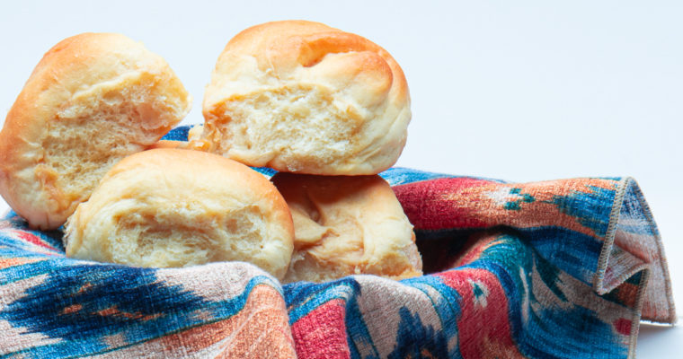 For the Love of Bread: Soft White Dinner Rolls