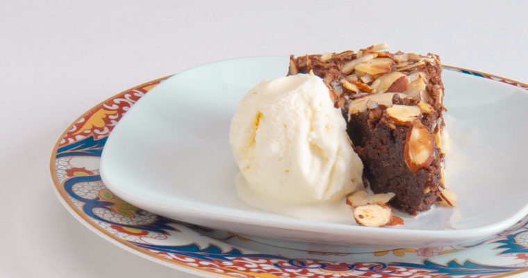 A Party On Your Plate: Chocolate and Almond Torte