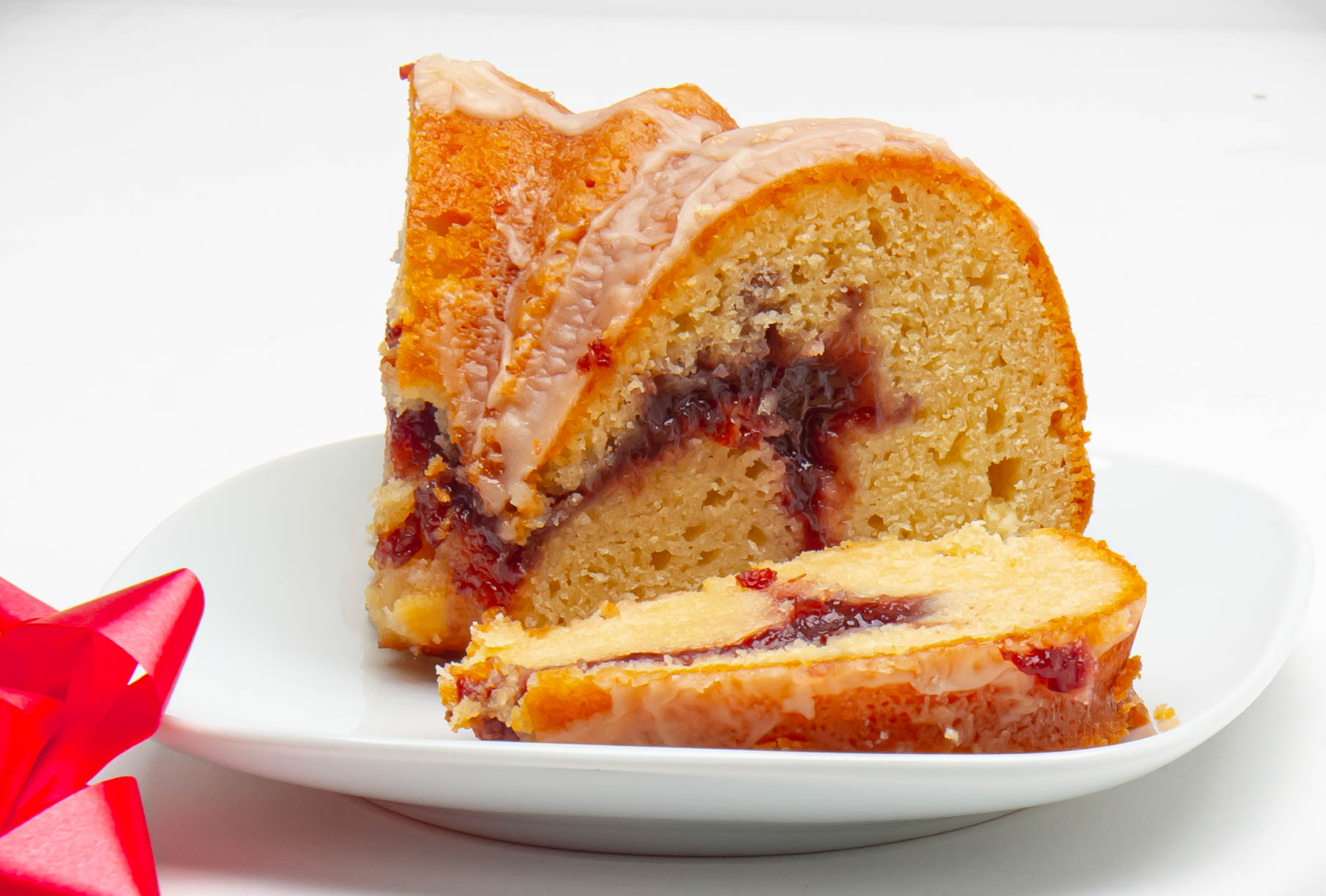 Raspberry Swirl Bundt Cake - Nordic Ware