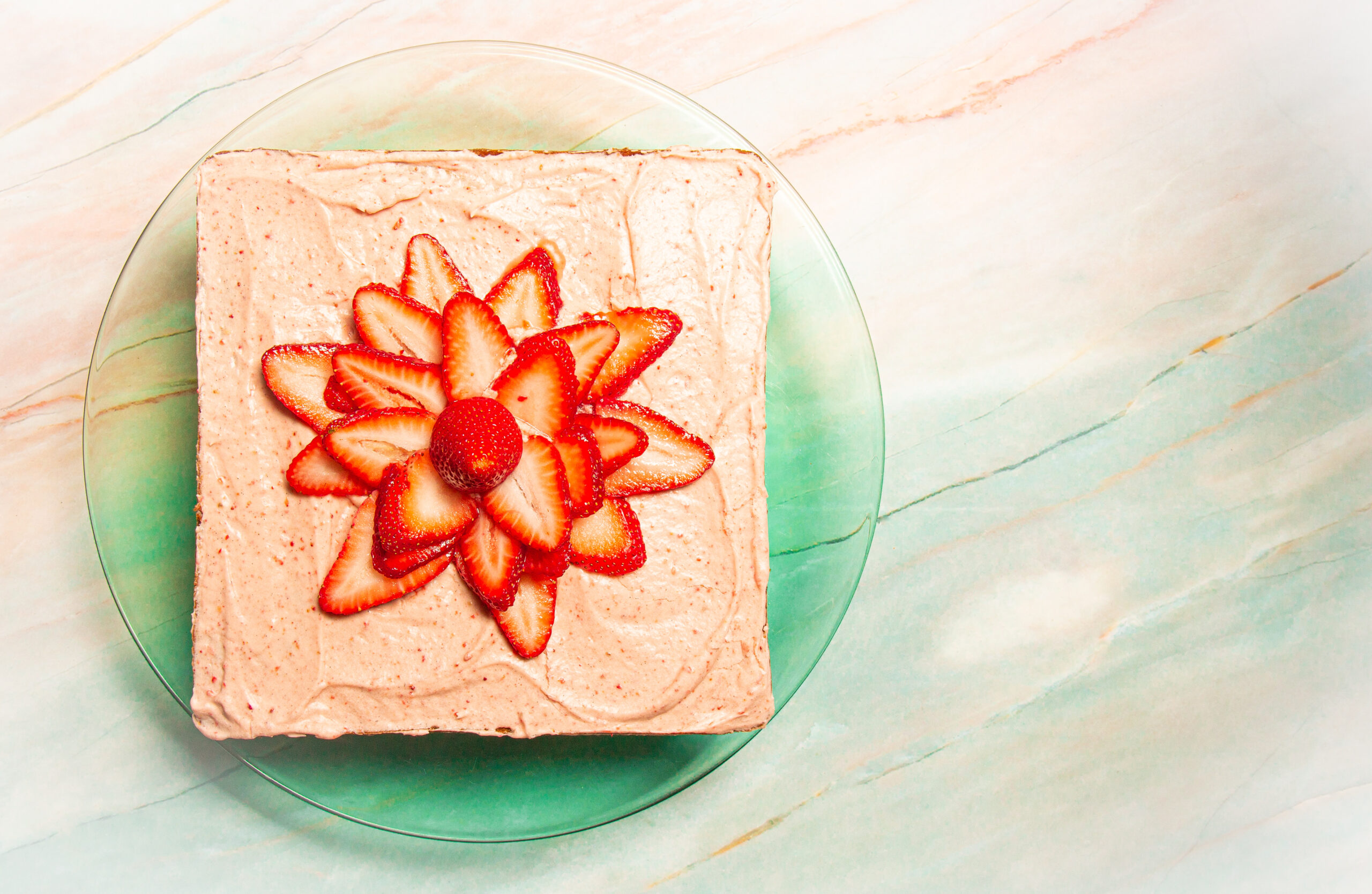 It’s What’s For Breakfast: Strawberry Vanilla Snacking Cake