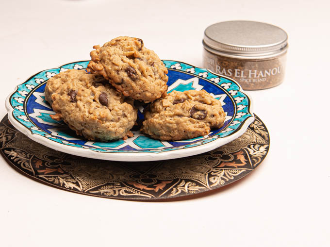 America Doesn’t Have a Monopoly on Chocolate-Chip Cookies: Chocolate-Chip Oatmeal Cookies With a Middle-Eastern Twist