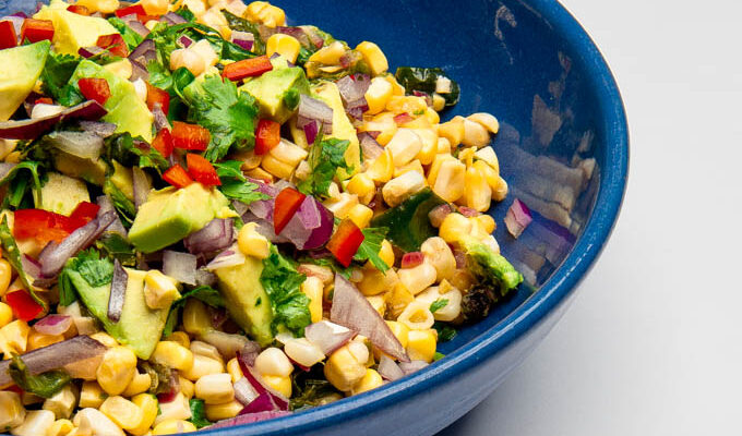 Hot Weather Food: Spicy Corn and Chile Salad
