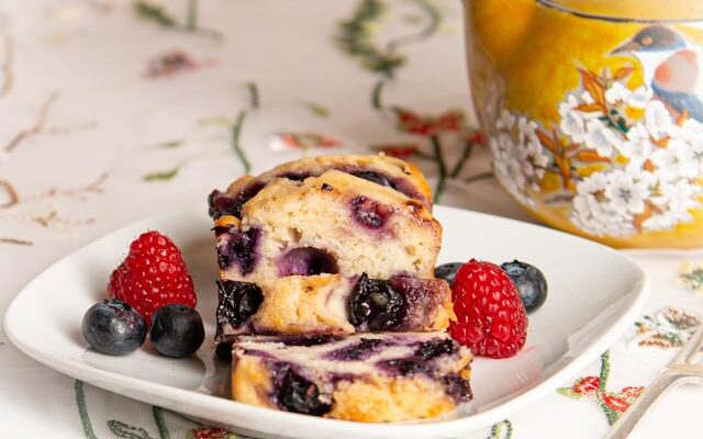 Blueberry Muffin Loaves