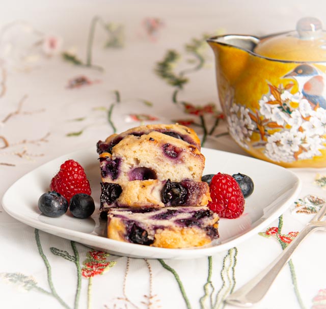 Blueberry Muffin Loaves