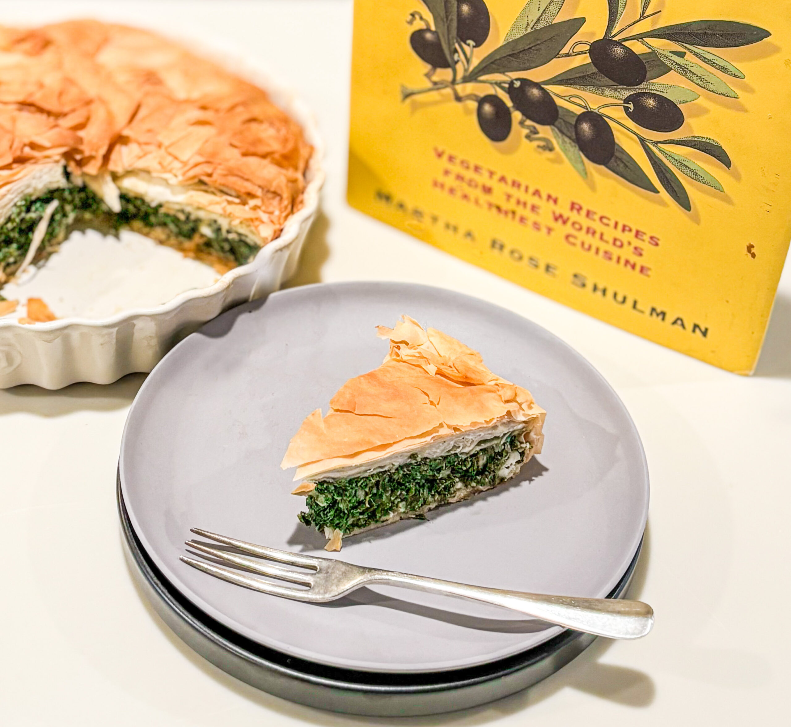 Mediterranean Greens and Phyllo Pie