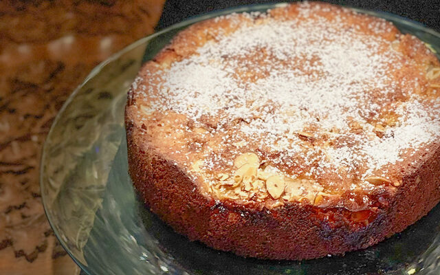 Pear Almond Cake