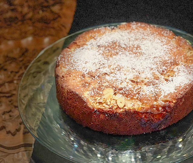 Pear Almond Cake