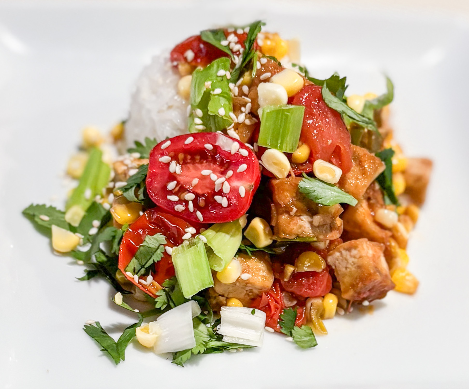 Oldies But Goodies: Sweet and Sour Tofu With Corn