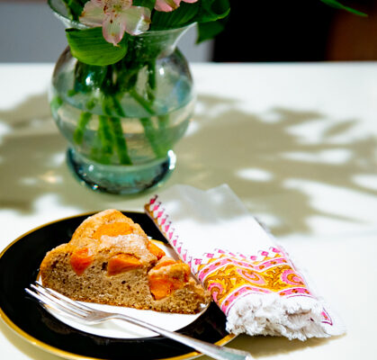 It’s Delish: Persimmon Cardamom Cake