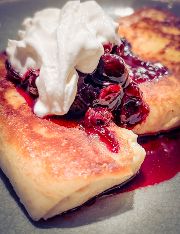 Cheese Blintzes Please!