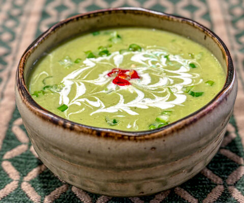 An Improbable Soup: Pears and Zucchini