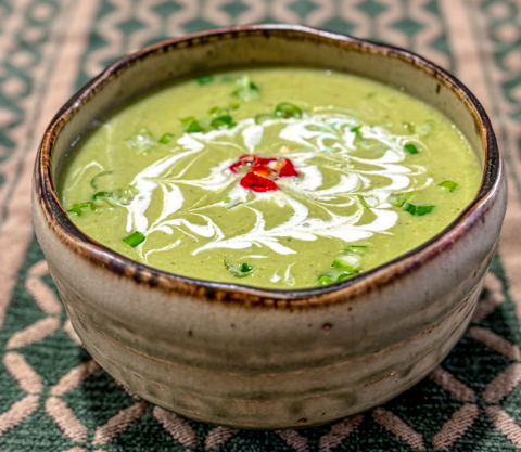 An Improbable Soup: Pears and Zucchini