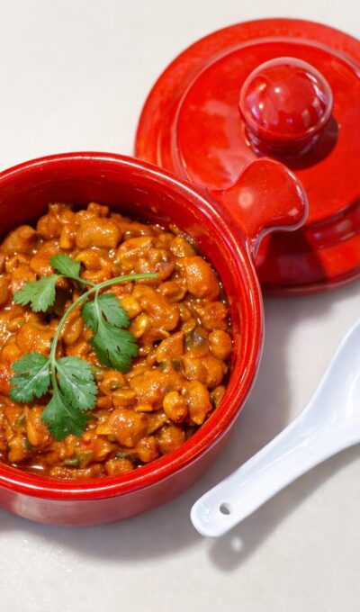 A New Look at Marcus Samuelsson’s Ethiopian Beans:  White Beans With Coconut Milk and Berbere