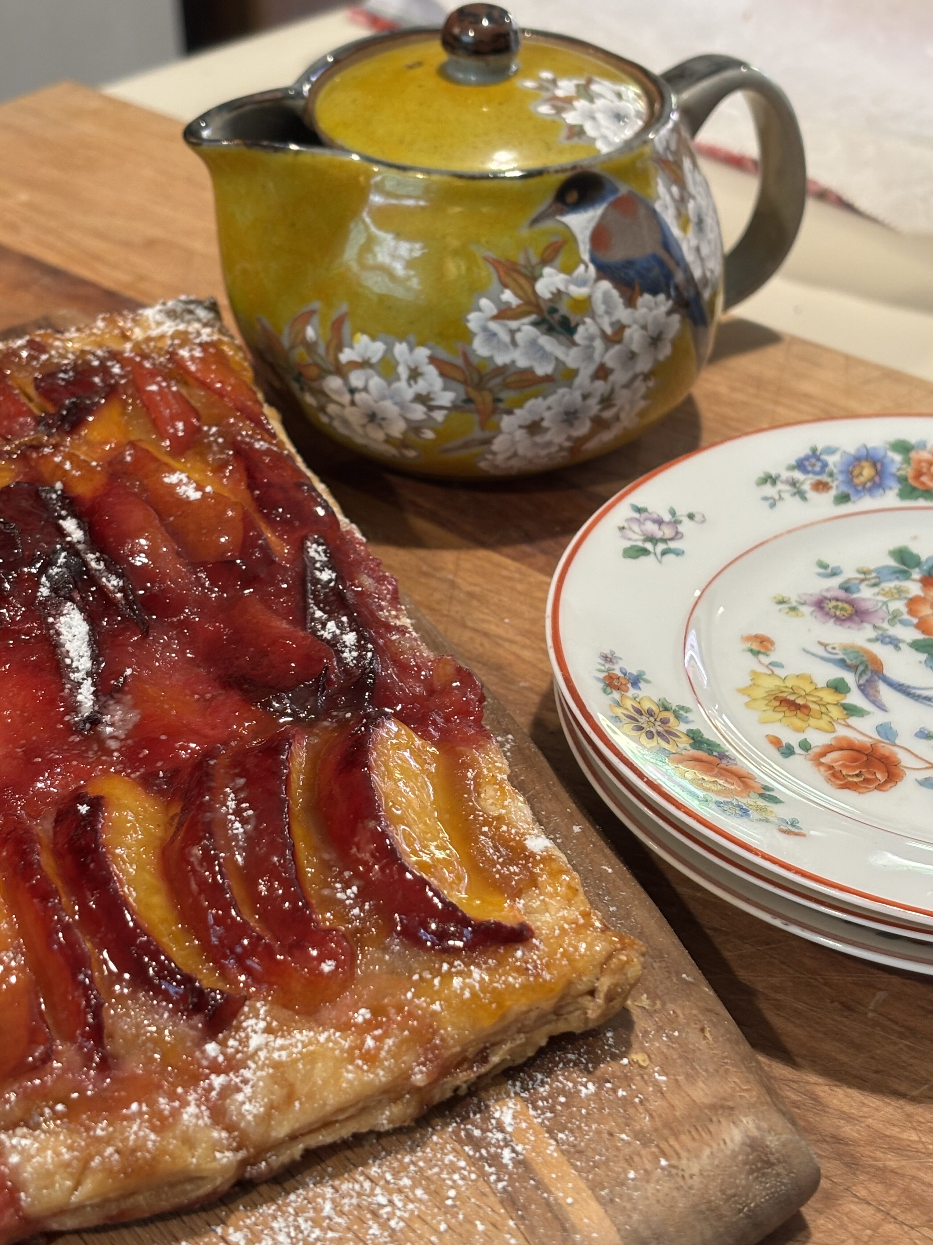 Ahhh!!! Stone Fruits! Peach and Plum Frangipane Tart