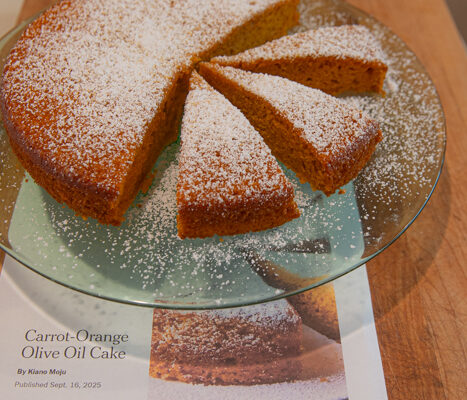 Oldies But Goodies: Carrot-Orange Olive Oil Cake